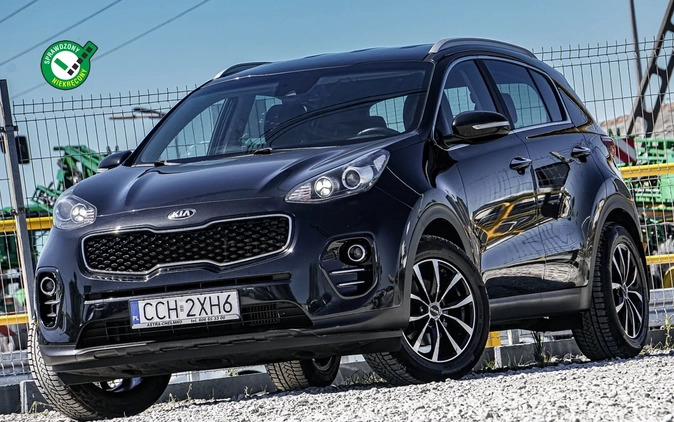 Kia Sportage cena 68800 przebieg: 126000, rok produkcji 2017 z Cieszyn małe 781